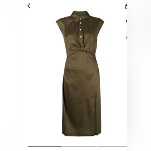 Frame Sleeveless Twisted Front dress. Purchased from Saks